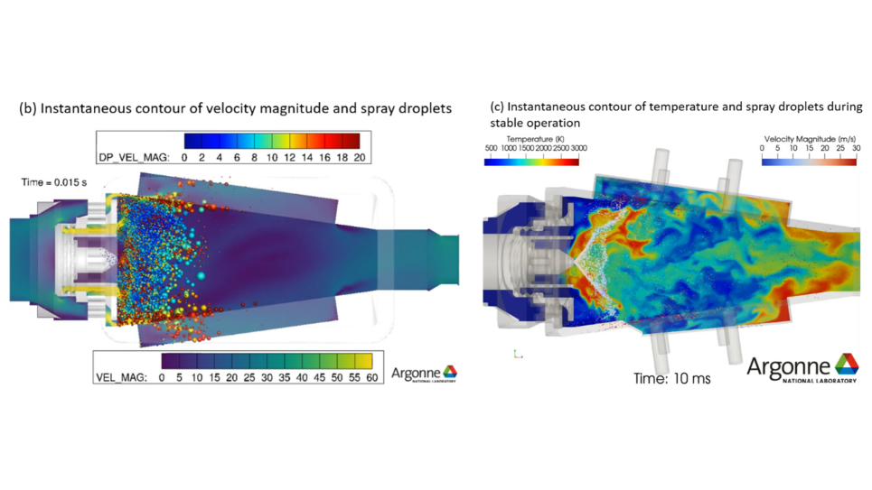 Rendering of nozzle technology